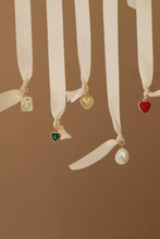 Load image into Gallery viewer, Katie Waltman Jewelry - RED ENAMEL HEART CHARM
