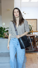 Load image into Gallery viewer, AALLYN - Jordan Bucket Bag - Tobacco/Silver
