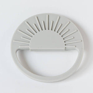 Babeehive Goods - Sunburst Teething Toy - Duck Egg Blue