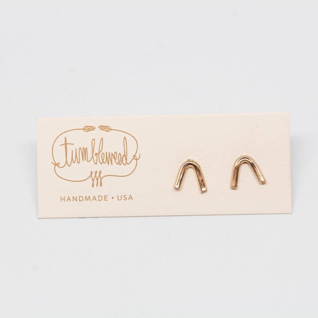 Tumbleweed - Small V Studs - Sterling