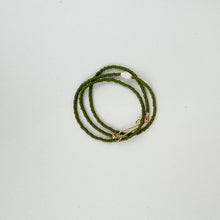 Load image into Gallery viewer, Millhouse Collection - The Khadi Necklace - Matte Dark Green
