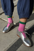 Load image into Gallery viewer, Le Bon Shoppe - Color Block Girlfriend Socks : Black Coffee
