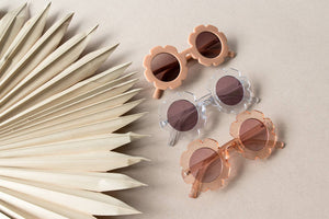 Babeehive Goods - Toddler & Kid Daisy Sunglasses- Clear