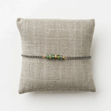 Load image into Gallery viewer, Original Hardware - Green Apatite Stack Bracelet
