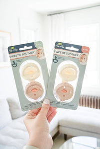 Itzy Ritzy - Sweetie Soother™ 0-6 Months / Neutral