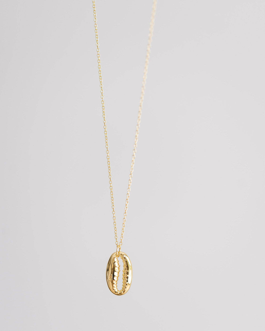 Coast and Cove - Gold Cowrie Necklace
