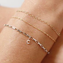 Load image into Gallery viewer, Weld Magic .925 Sterling Silver Initial Charms
