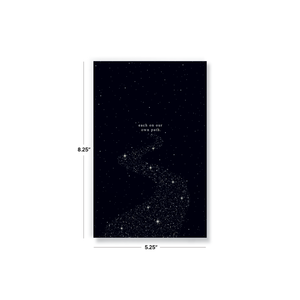 Denik - Each On Our Own Path Classic Layflat Journal Notebook