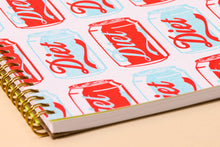 Load image into Gallery viewer, And Here We Are - Diet Soda Notebook
