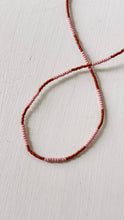 Load image into Gallery viewer, recycled lovers - 005 - Beaded Necklace: Length 15"
