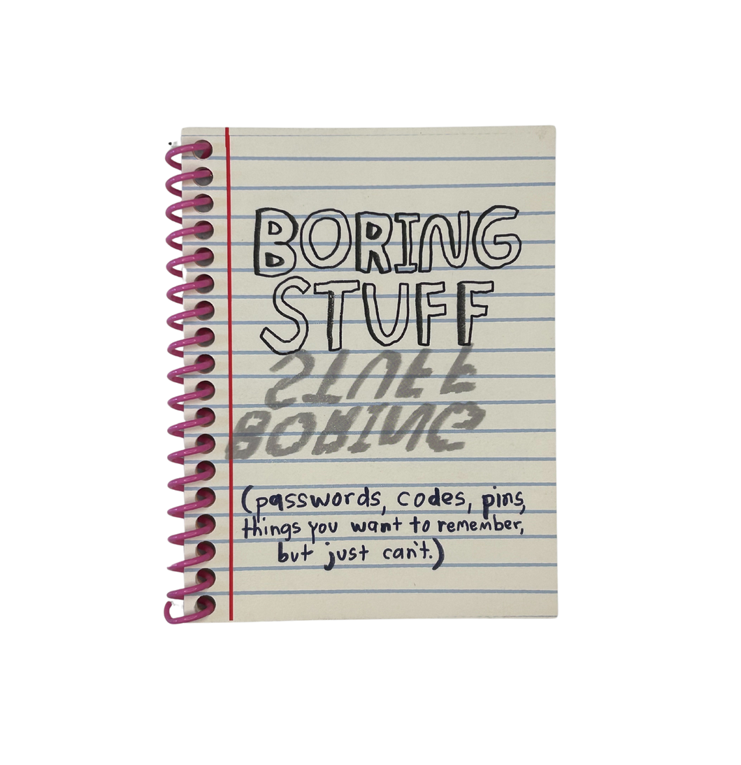 People I've Loved - Boring Stuff Journal - Case Pack of 5