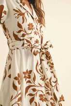 Load image into Gallery viewer, MIOU MUSE - PRINT BUTTON DOWN FLARE DRESS
