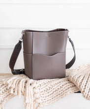 Load image into Gallery viewer, AALLYN - Jordan Bucket Bag - Wood Berry
