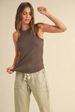 Load image into Gallery viewer, MIOU MUSE - CLASSIC RIBBED TANK TOP- White
