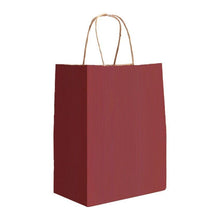 Load image into Gallery viewer, Box &amp; Wrap - Samples - Varnish Stripe Color Bags: Sage Varnish Stripe - Matte Shopping Bags / 5-1/4 x 3-1/4 x 8-3/8" / Sample/1
