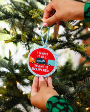 Load image into Gallery viewer, Furbish Studio - Needlepoint Ornament - Delivered
