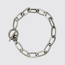 Load image into Gallery viewer, Jane Diaz NY - Long Rectangle Link Bracelet
