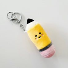 Load image into Gallery viewer, The Paper + Craft Pantry - Penny the Pencil Plushie Keychain
