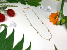 Load image into Gallery viewer, Elysium Jewelry - Stone Bead Choker: 14k Gold Fill / Lapis
