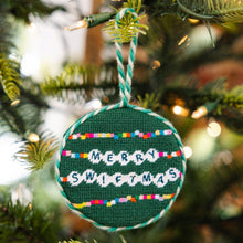 Load image into Gallery viewer, Furbish Studio - Needlepoint Ornament - Friendship Bracelet
