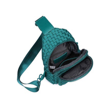 Load image into Gallery viewer, Sol and Selene - Beyond The Horizon - Woven Neoprene Sling Backpack: Cream

