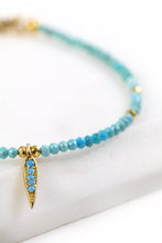 Load image into Gallery viewer, Mickey Lynn - Turquoise Pavé Bracelet
