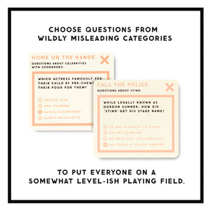 Chronicle Books - Brass Monkey Irrelevant Celebrity Trivia