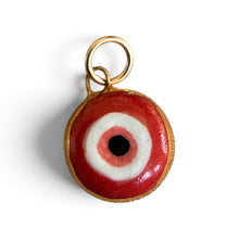 Load image into Gallery viewer, Shá Parlé - Evil Eye Charm: Blue / Gold Luster
