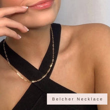Load image into Gallery viewer, Little Sky Stone - Bold Belcher Necklace

