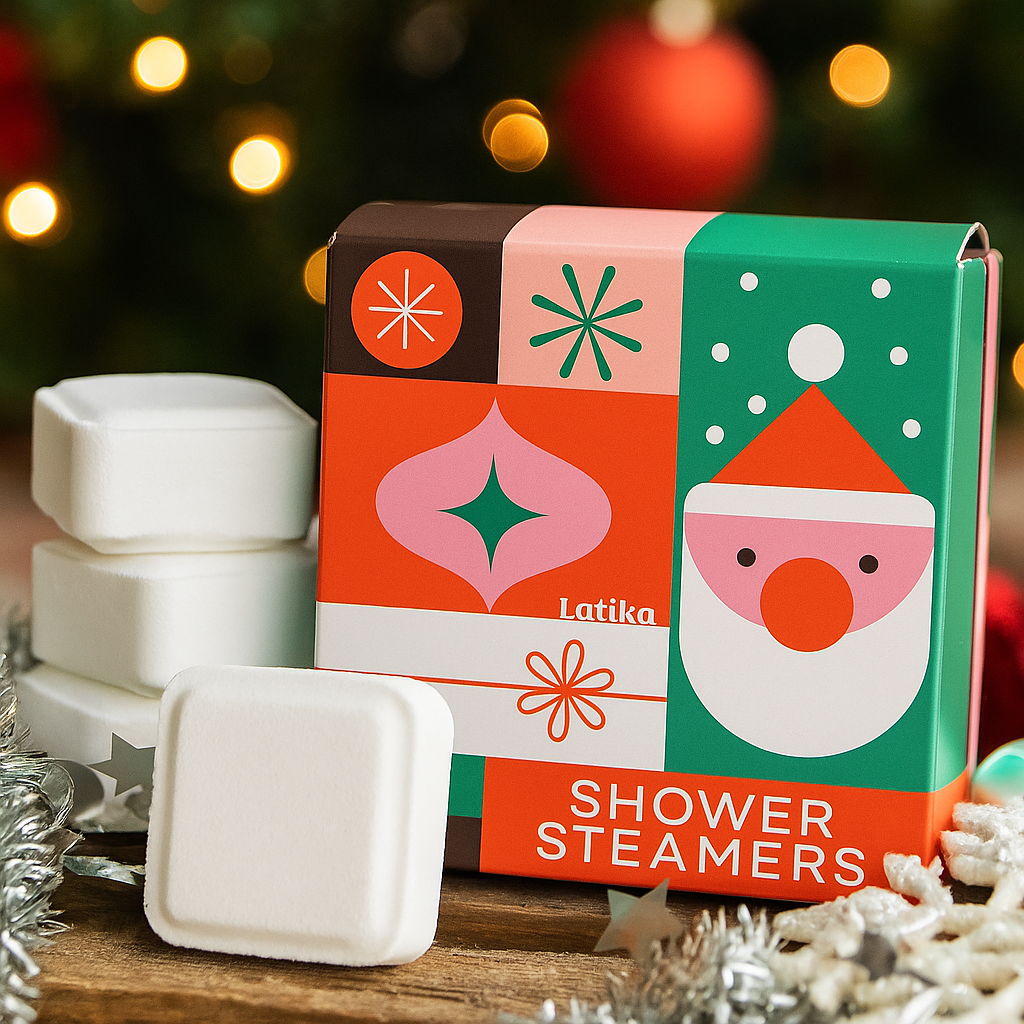 Latika Beauty - Christmas Shower Steamers