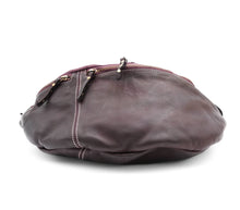 Load image into Gallery viewer, Bolsa Nova Handbags - Bella Large Leather Sling Bag - Light Taupe
