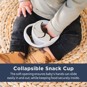 Babeehive Goods - Apricot Collapsible Snack Cup