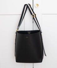 Load image into Gallery viewer, AALLYN - Jolina Bucket Tote - Olive/Gold
