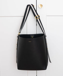 AALLYN - Jolina Bucket Tote - Olive/Gold