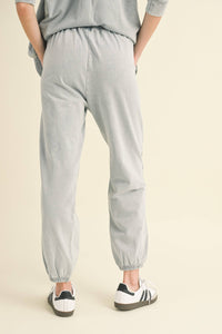 MIOU MUSE - WASHED BLUE SWEATPANTS