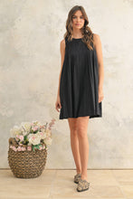 Load image into Gallery viewer, MIOU MUSE PLEATED SLEEVELESS DRESS
