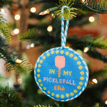 Load image into Gallery viewer, Furbish Studio - Needlepoint Ornament - Pickleball Era
