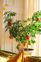 Load image into Gallery viewer, East End Press - ORANGE HONEYCOMB ORNAMENT
