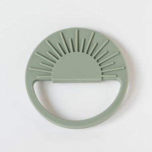 Babeehive Goods - Sunburst Teething Toy - Duck Egg Blue