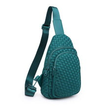 Load image into Gallery viewer, Sol and Selene - Beyond The Horizon - Woven Neoprene Sling Backpack: Cream
