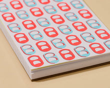 Load image into Gallery viewer, And Here We Are - Soda Tabs Notebook
