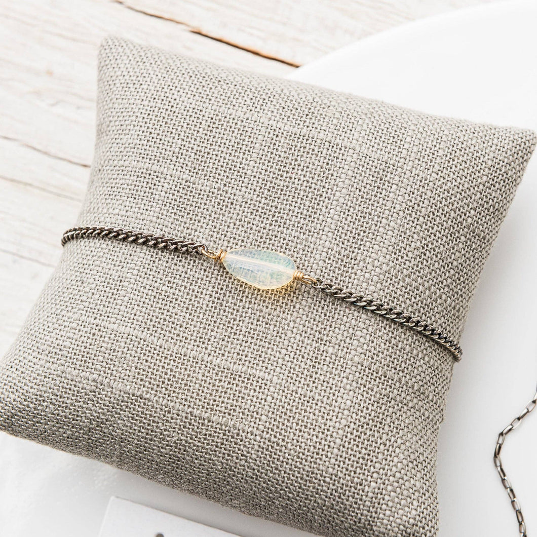 Original Hardware - Ethiopian Opal Nugget Bracelet