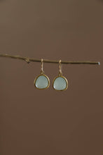 Load image into Gallery viewer, Katie Waltman Jewelry - ALICE BLUE BEZEL EARRINGS
