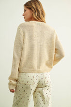 Load image into Gallery viewer, MIOU MUSE - BUTTON FRONT KNITTED CARDIGAN
