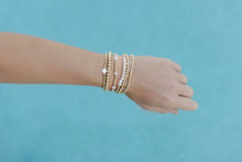 Load image into Gallery viewer, Coast and Cove - 3mm Gold Ball Bracelet
