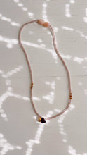 Load image into Gallery viewer, recycled lovers - 041 - Small Glass Shell Necklace : Length 15"
