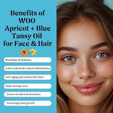 Load image into Gallery viewer, WOO World of Oils - WOO™  Blue Tansy + Apricot Oil
