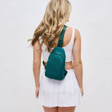 Load image into Gallery viewer, Sol and Selene - Beyond The Horizon - Woven Neoprene Sling Backpack: Cream
