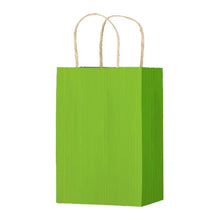 Load image into Gallery viewer, Box &amp; Wrap - Samples - Varnish Stripe Color Bags: Sage Varnish Stripe - Matte Shopping Bags / 5-1/4 x 3-1/4 x 8-3/8" / Sample/1
