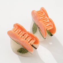 Load image into Gallery viewer, Adorro - Mandarin Orange Claw Clip - Small
